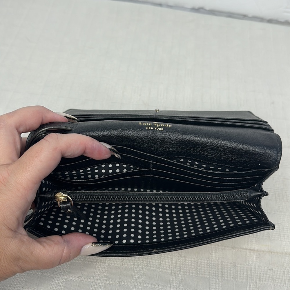 Kate Spade Full Sized Wallet In Color Block. - image 7